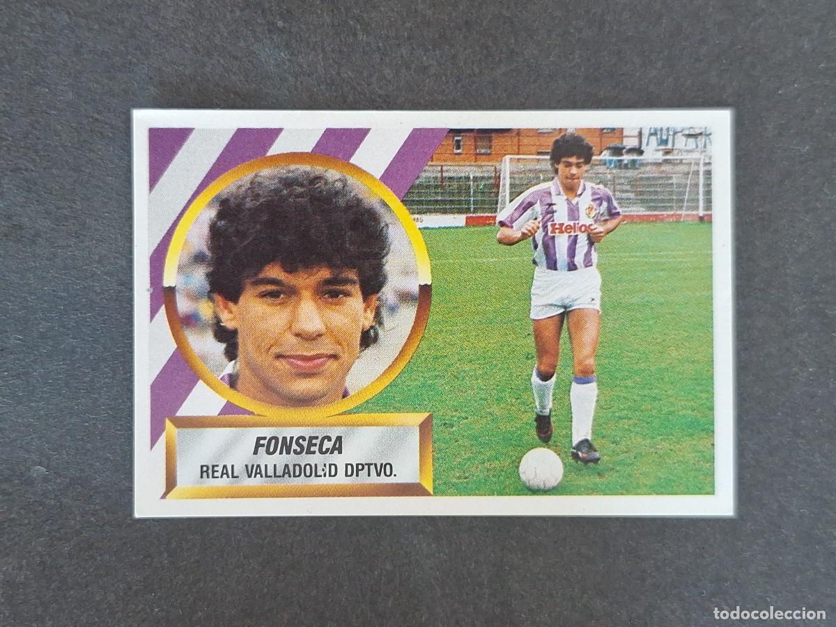 Cartes &agrave; collectionner de Football: L5 FONSECA REAL VALLADOLID LIGA ESTE 1988 1989 88 89 NUNCA PEGADO SIN PEGAR