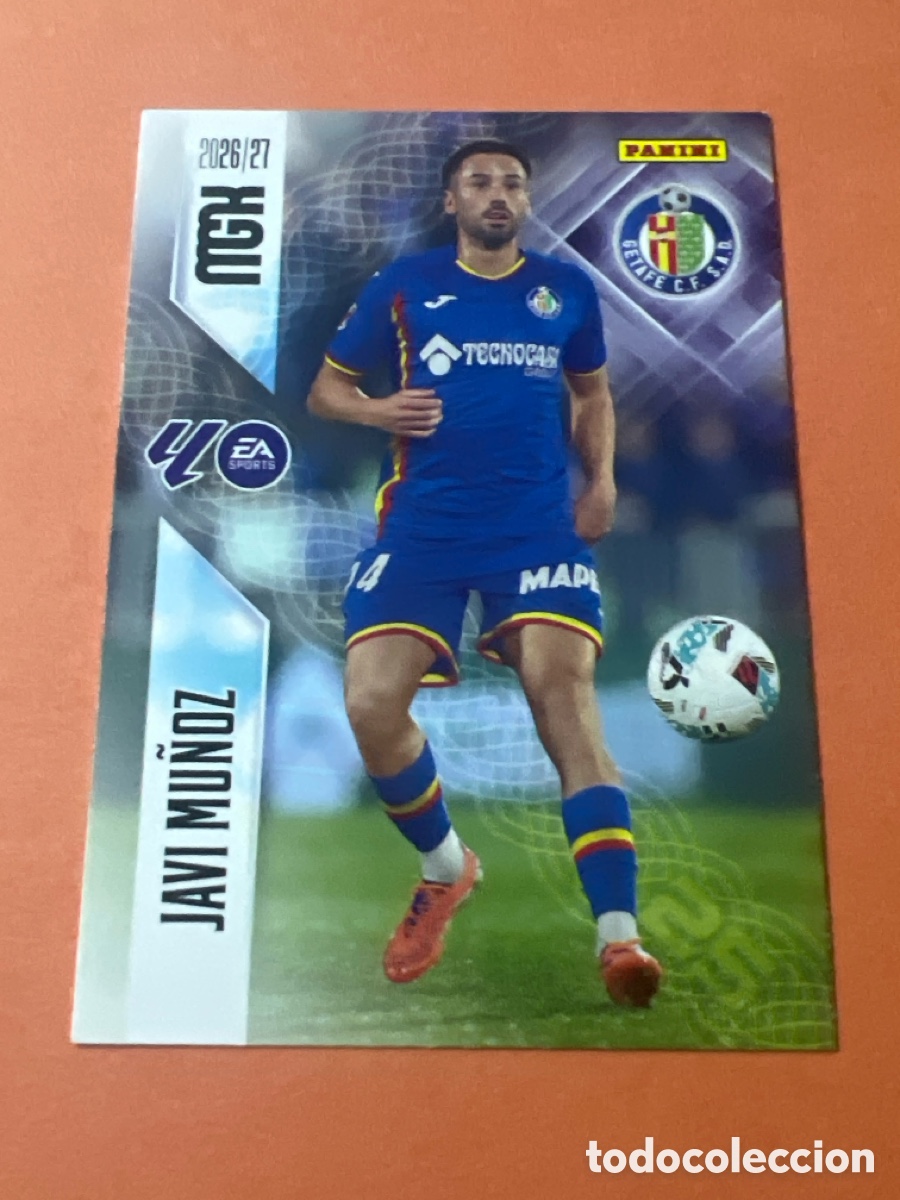 Cartes &agrave; collectionner de Football: C235. 191 JAVI MU&Ntilde;OZ GETAFE MEGACRACKS MGK 26-27 2026-2027 PANINI LIGA