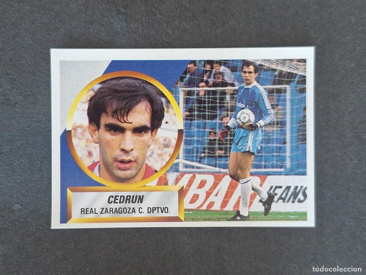 Cartes &agrave; collectionner de Football: L5 CEDRUN REAL ZARAGOZA LIGA ESTE 1988 1989 88 89 NUNCA PEGADO SIN PEGAR