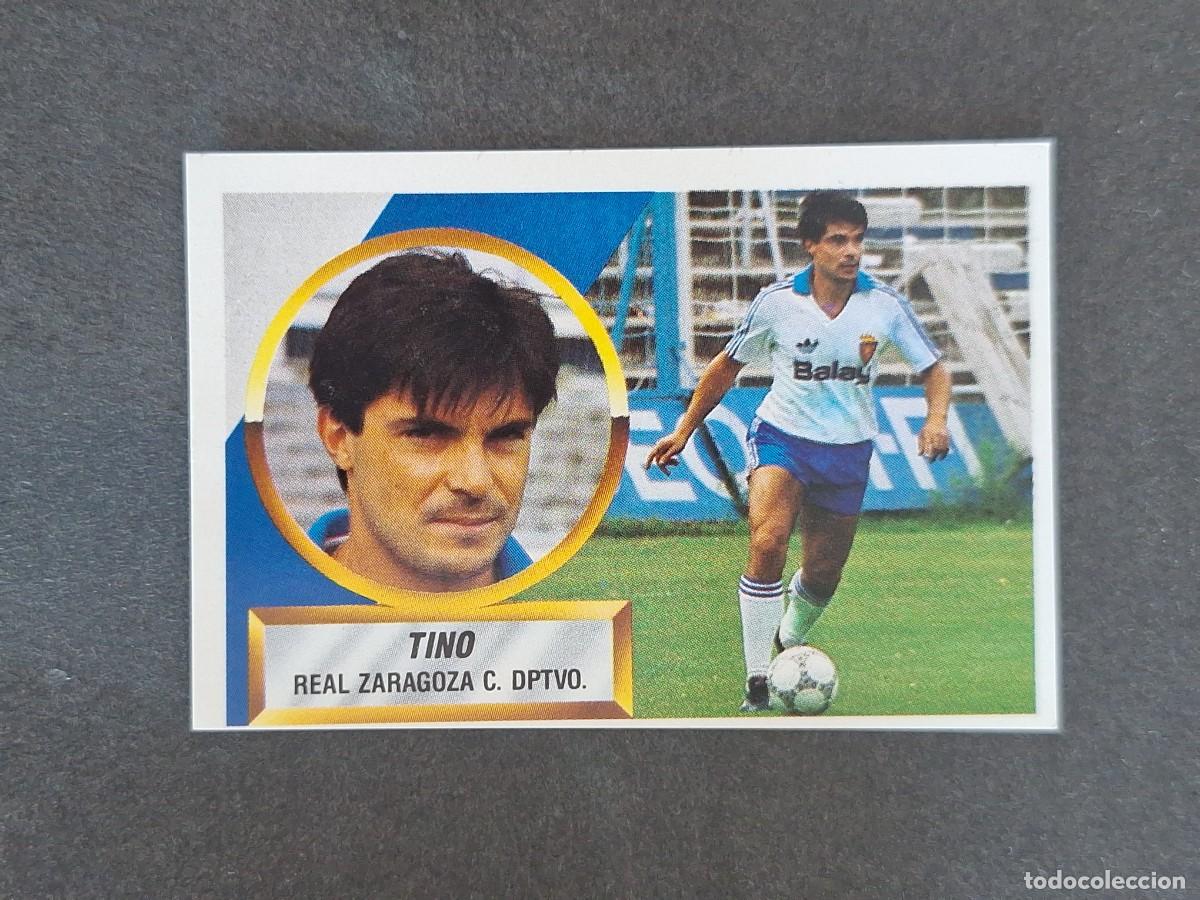 Cartes &agrave; collectionner de Football: L5 TINO REAL ZARAGOZA LIGA ESTE 1988 1989 88 89 NUNCA PEGADO SIN PEGAR