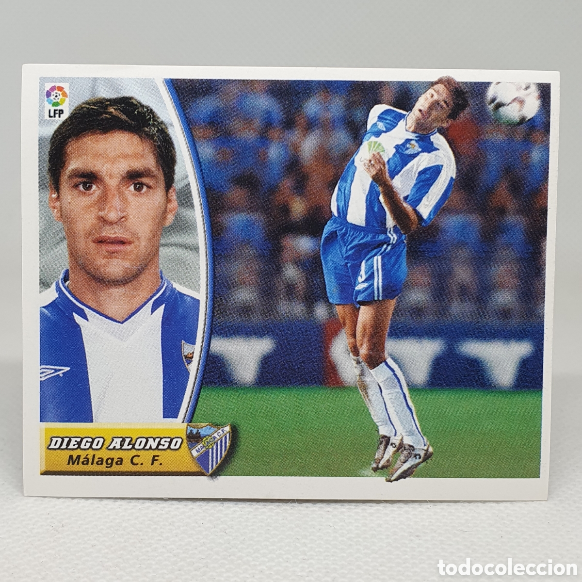 Cartes &agrave; collectionner de Football: ⚽️ CROMO DE FUTBOL COLOCA DIEGO ALONSO MALAGA LIGA 2003-2004 ESTAMPAS EDICIONES ESTE LIGA 03-04