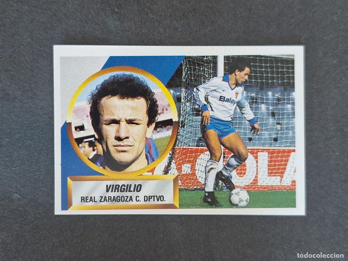 Cartes &agrave; collectionner de Football: L5 VIRGILIO REAL ZARAGOZA LIGA ESTE 1988 1989 88 89 NUNCA PEGADO SIN PEGAR