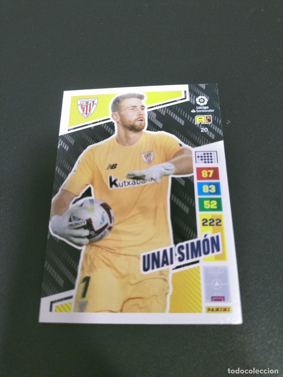 Cartes &agrave; collectionner de Football: 1 CROMO FICHA PANINI ADRENALYN 2022-2023 22-23 ATHLETIC BILBAO 20 UNAI SIMON