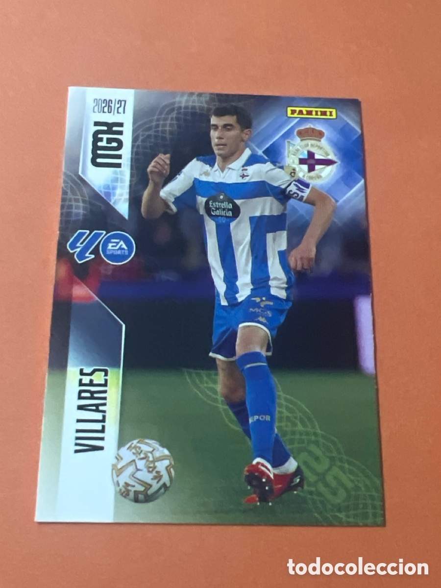 Football Stickers: C240. MEGACRACKS 2026 2027 MGK 26 27 NUEVO - DEPORTIVO A CORU&Ntilde;A N&ordm; 136 VILLARES