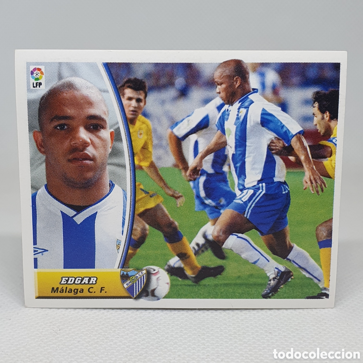 Football Stickers: ⚽️ CROMO DE FUTBOL COLOCA EDGAR MALAGA LIGA 2003-2004 ESTAMPAS EDICIONES ESTE LIGA 03-04 NO PANINI