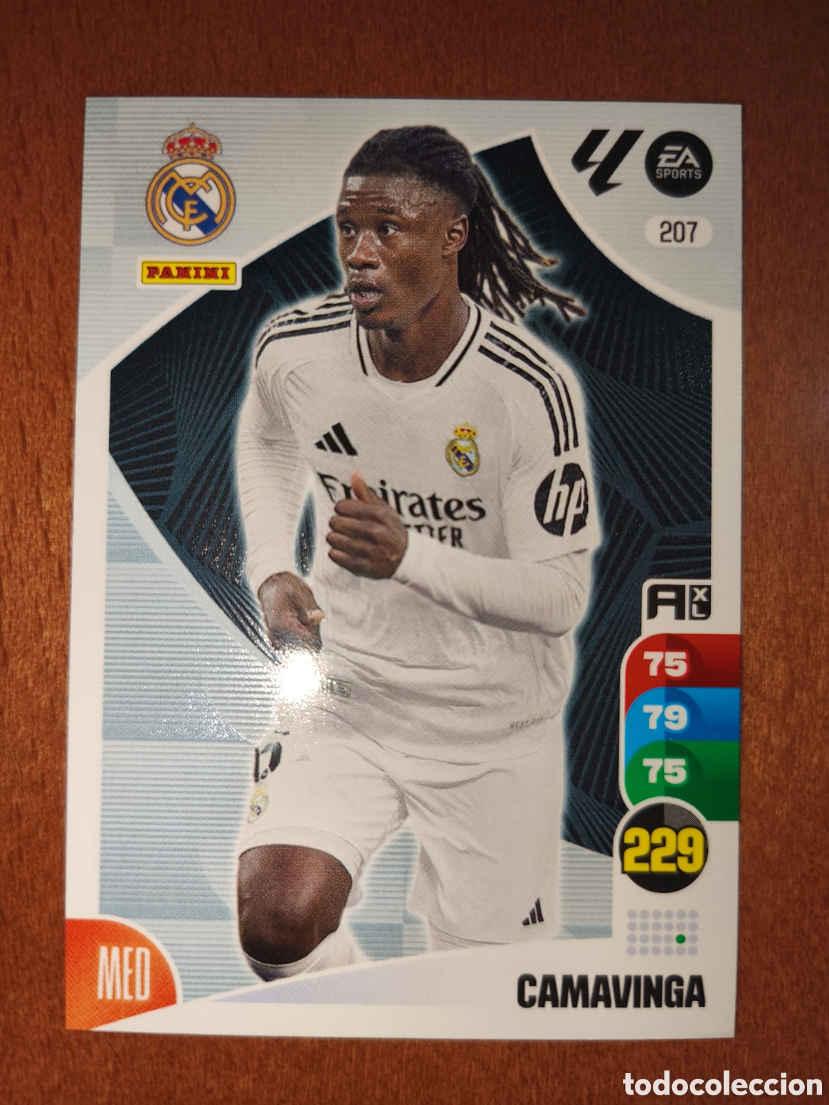 Football Stickers: Camavinga n&deg;207 Adrenalyn XL 24/25 Real Madrid