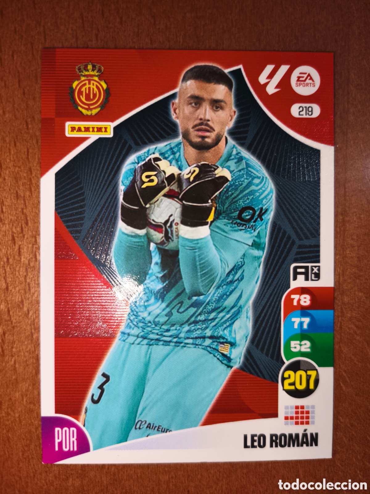 Cartes &agrave; collectionner de Football: Leo Rom&aacute;n n&deg;219 Adrenalyn XL 24/25 Real Mallorca
