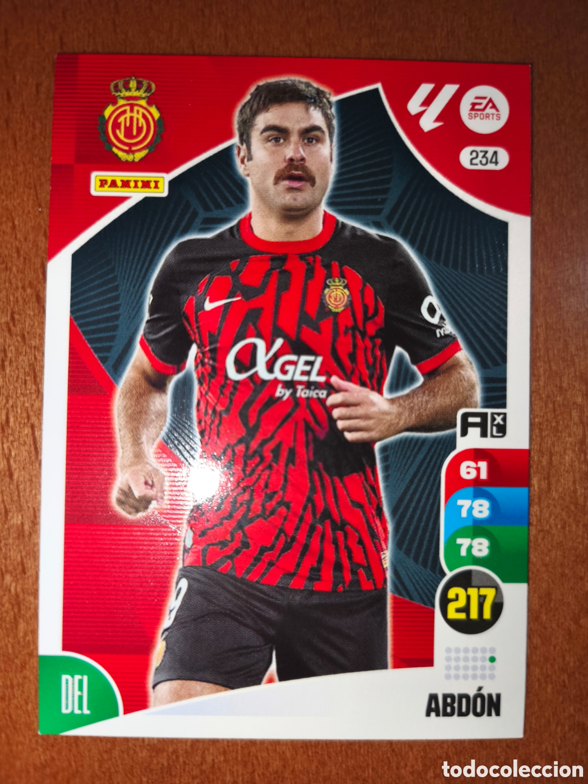 Cromos de Futebol: Abdon n&deg;234 Adrenalyn XL 24/25 Real Mallorca