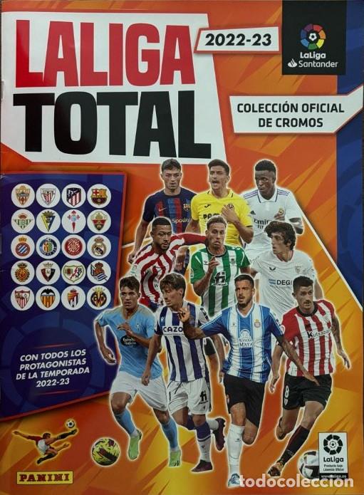 Cromos de Futebol: LALIGA TOTAL 2022-23 - COLECCI&Oacute;N COMPLETA SIN PEGAR Y &Aacute;LBUM VACIO NUEVO PRECINTADO-