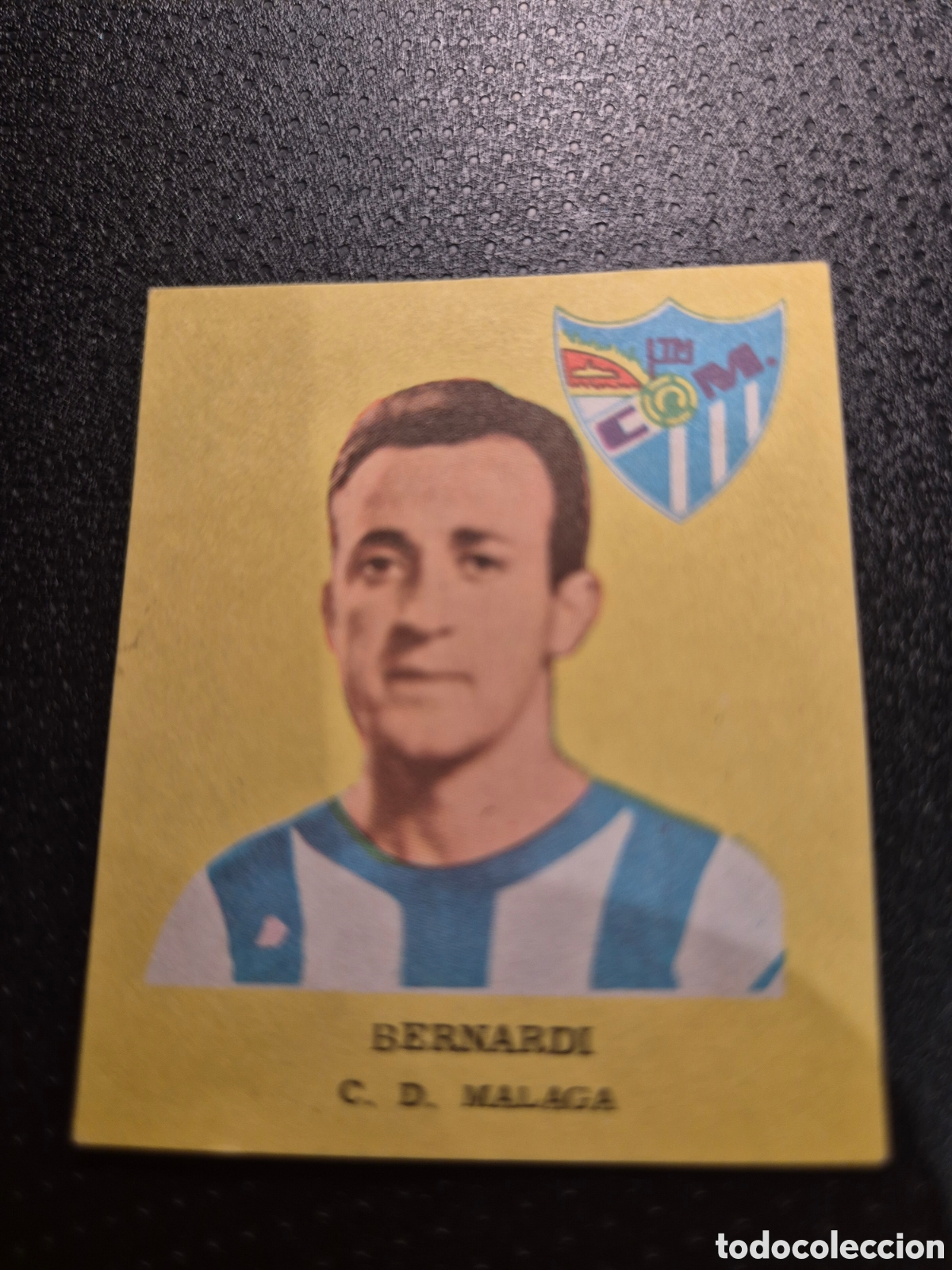 Cromos de Futebol: BERNARDI C D MALAGA FUTBOL 1963 DISGRA FHER