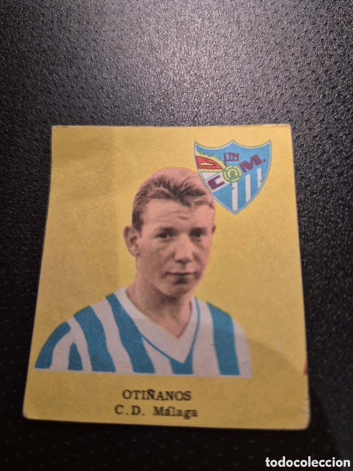 Cromos de Futebol: OTI&Ntilde;ANOS C D MALAGA FUTBOL 1963 DISGRA FHER
