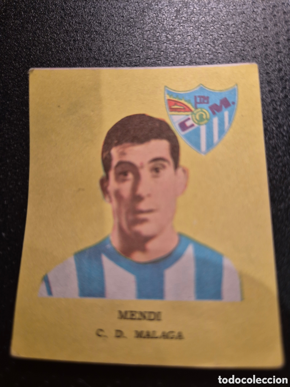 Cromos de Futebol: MENDI C D MALAGA FUTBOL 1963 DISGRA FHER