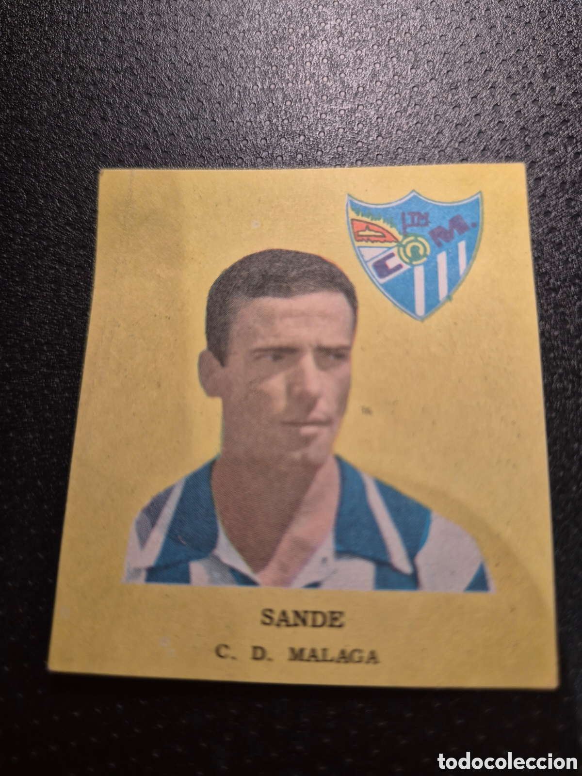Cromos de Futebol: SANDE C D MALAGA FUTBOL 1963 DISGRA FHER