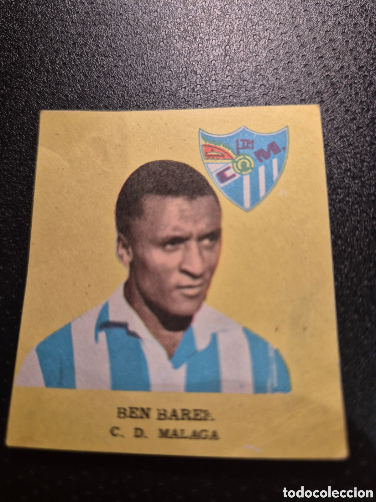 Cromos de Futebol: BEN BAREK C D MALAGA FUTBOL 1963 DISGRA FHER