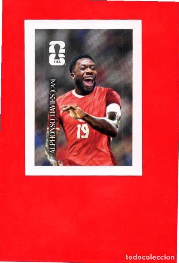 Cromos de Futebol: CC7 Alphonso Davies - Canada - Coca Cola / Europa - World Cup 2026 Sticker Mundial CC 7