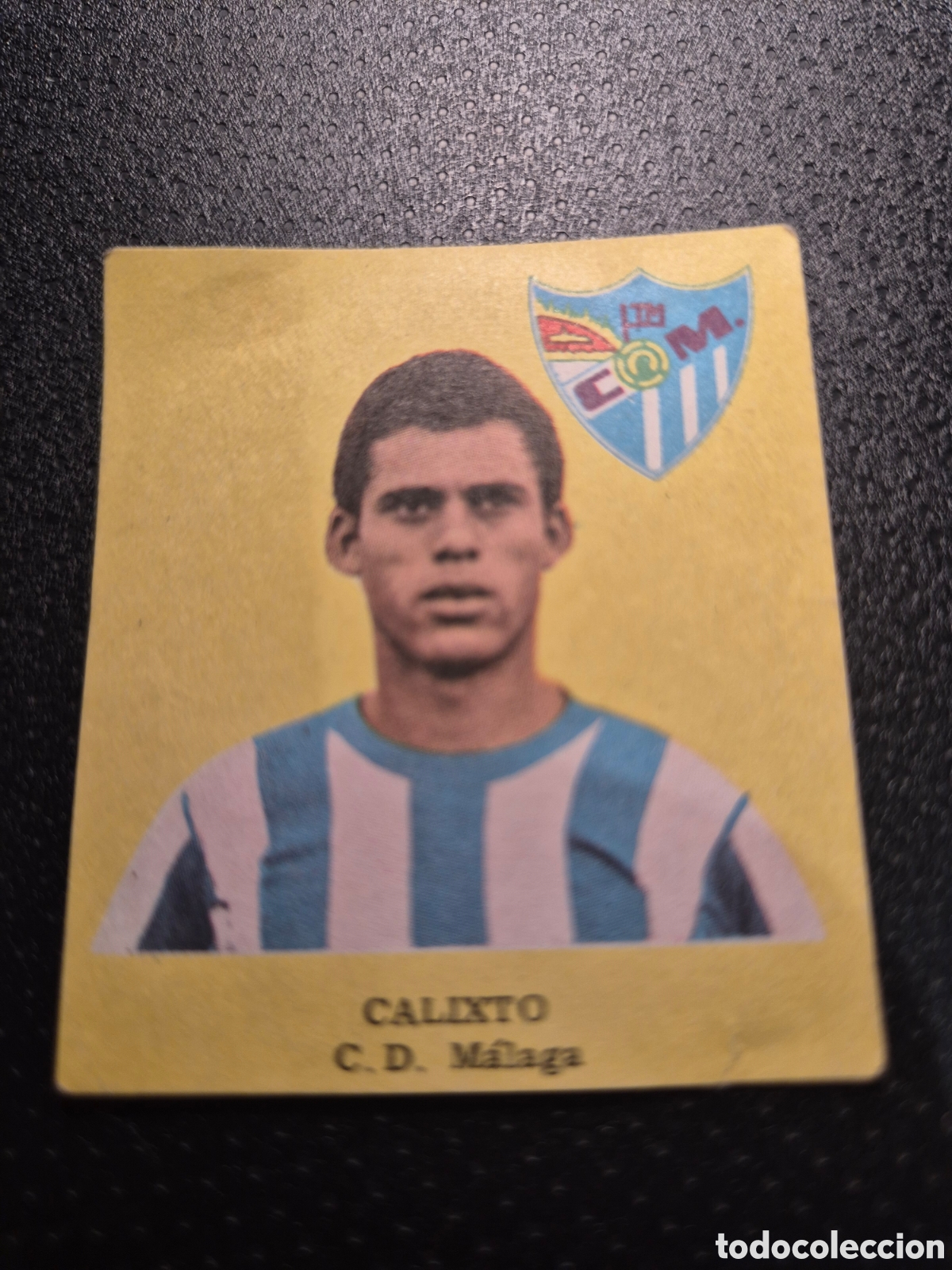 Cromos de Futebol: CALIXTO C D MALAGA FUTBOL 1963 DISGRA FHER