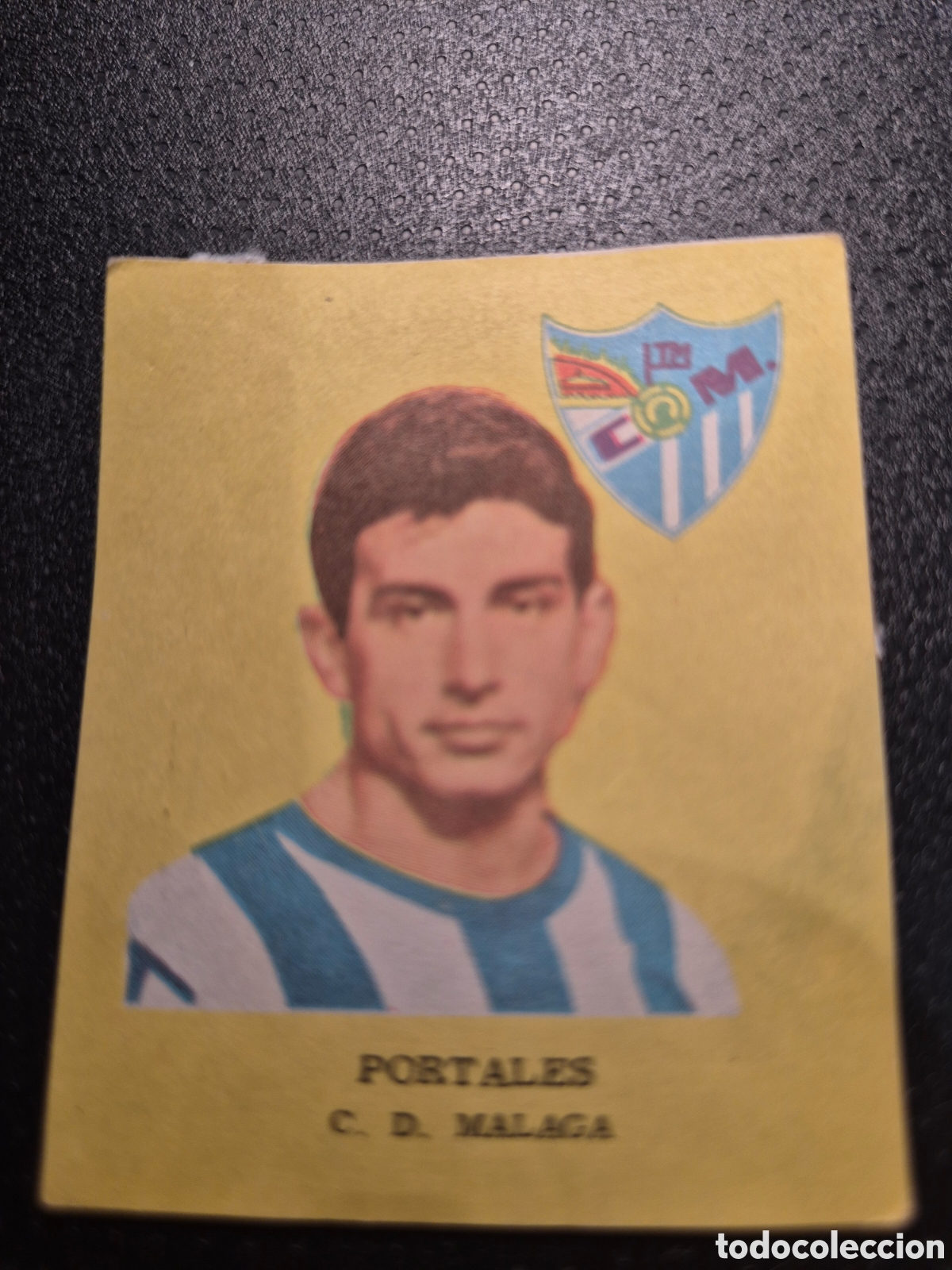 Cromos de Futebol: PORTALES C D MALAGA FUTBOL 1963 DISGRA FHER