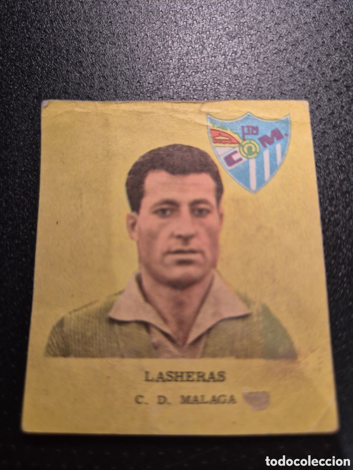 Cromos de Futebol: LASHERAS C D MALAGA FUTBOL 1963 DISGRA FHER