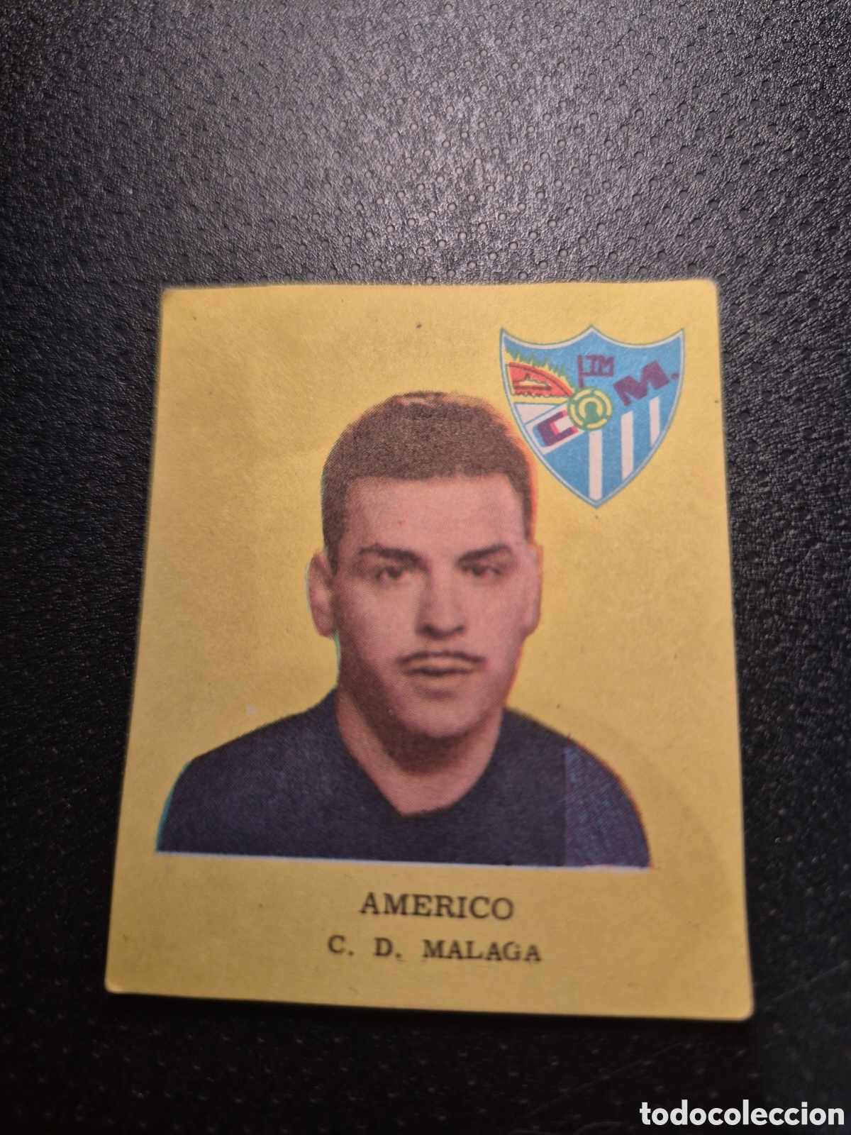 Cromos de Futebol: AMERICA C D MALAGA FUTBOL 1963 DISGRA FHER