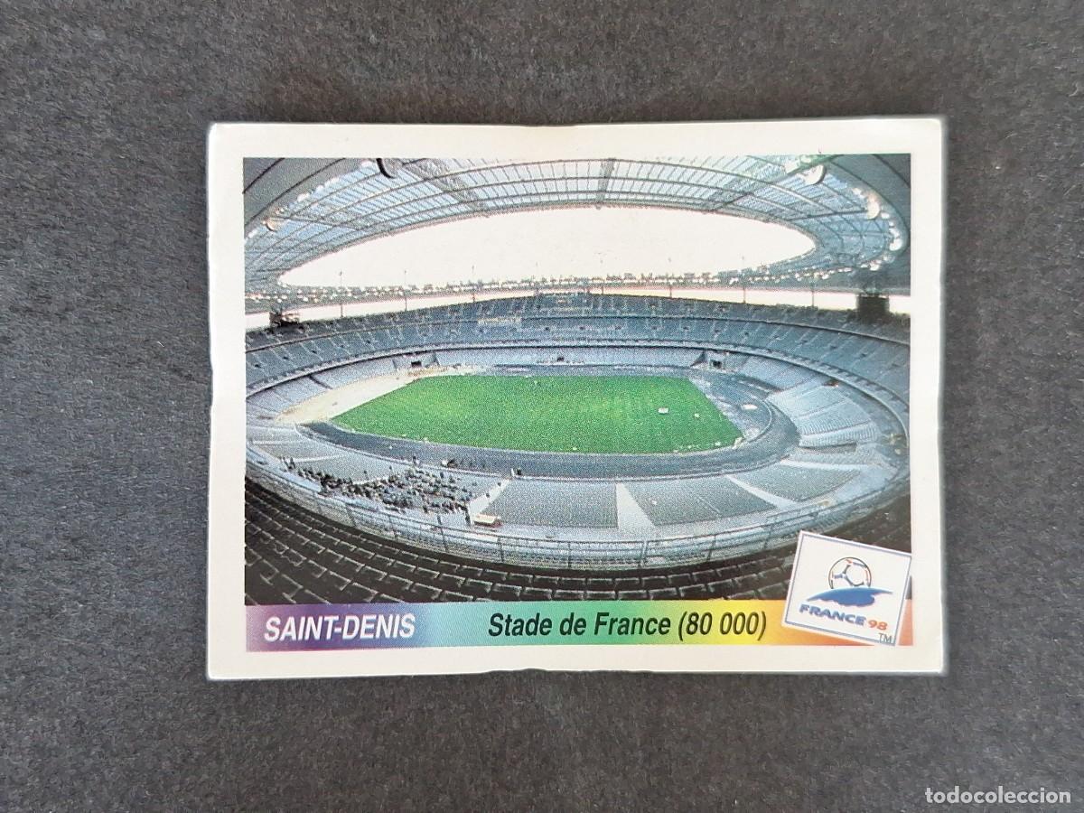 Football Stickers: L1 ESTADIO ESTADIO DE FRANCIA 4 MUNDIAL FRANCIA 98 1998 PANINI NUNCA PEGADO SIN PEGAR