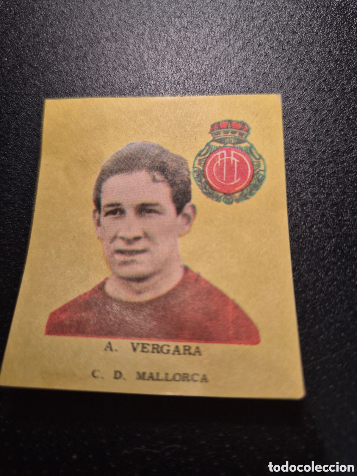 Football Stickers: A VERGARA C D MALLORCA FUTBOL 1963 DISGRA FHER