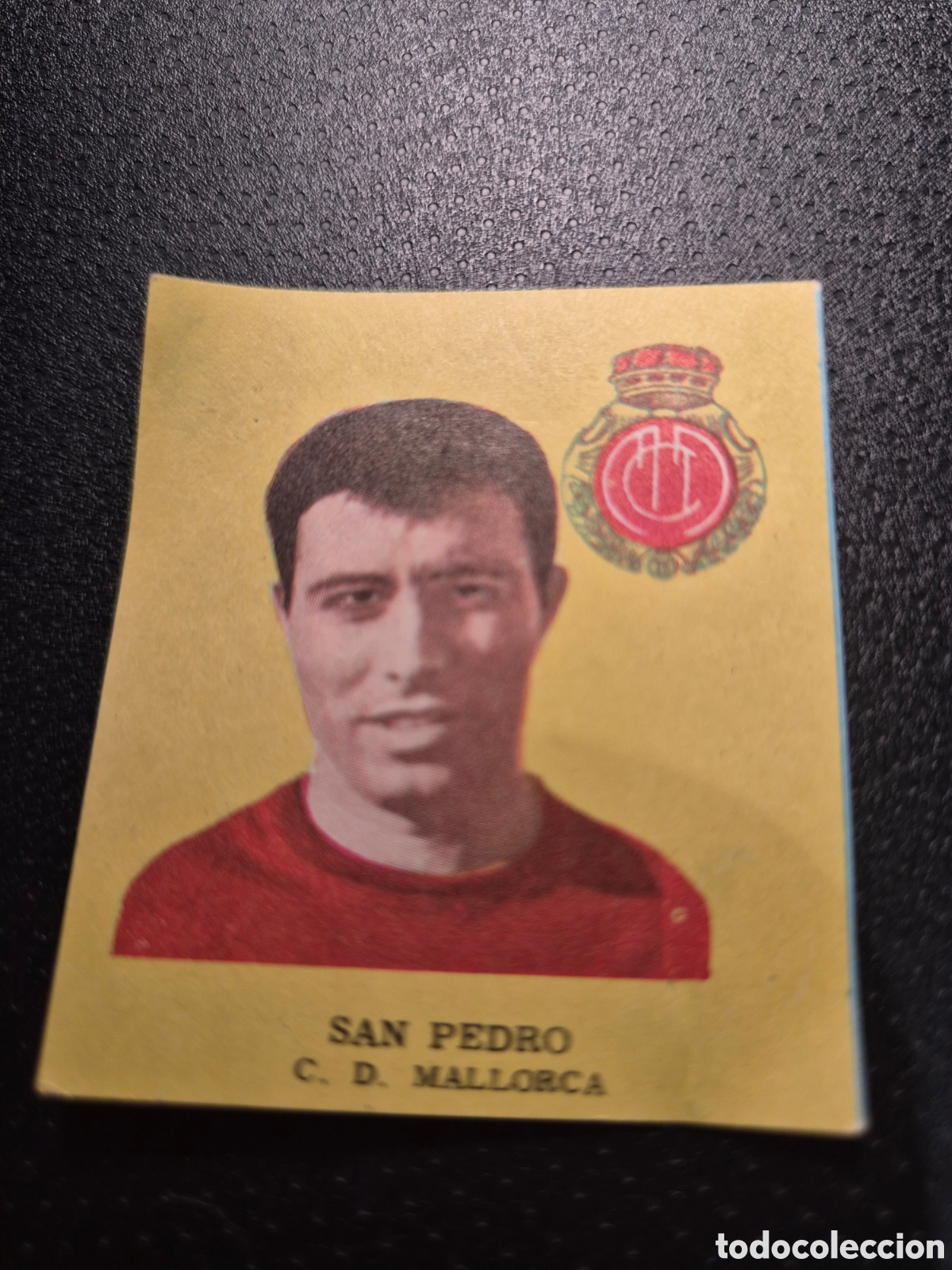 Football Stickers: SAN PEDRO C D MALLORCA FUTBOL 1963 DISGRA FHER