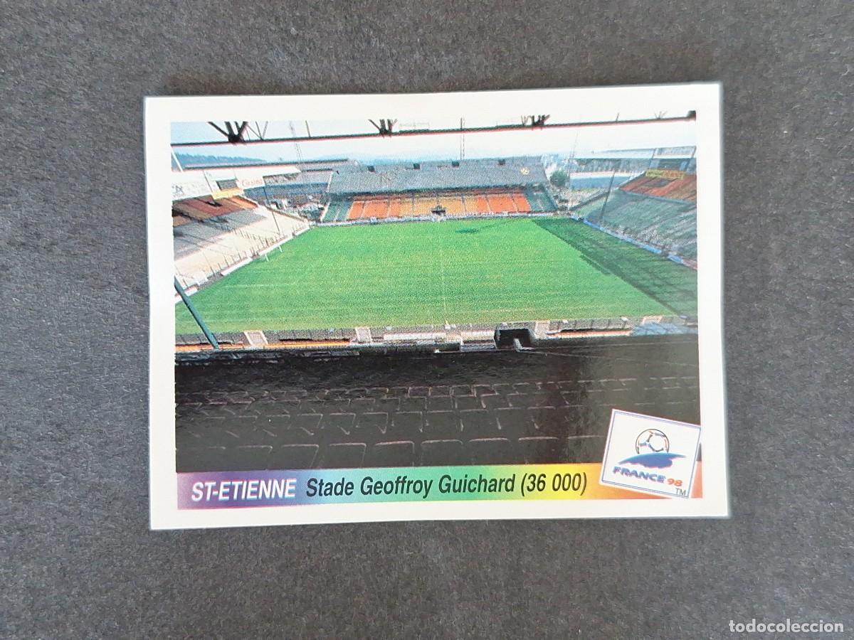 Football Stickers: L1 ESTADIO ESTADIO GEOFFROY GUICHARD 8 MUNDIAL FRANCIA 98 1998 PANINI NUNCA PEGADO SIN PEGAR
