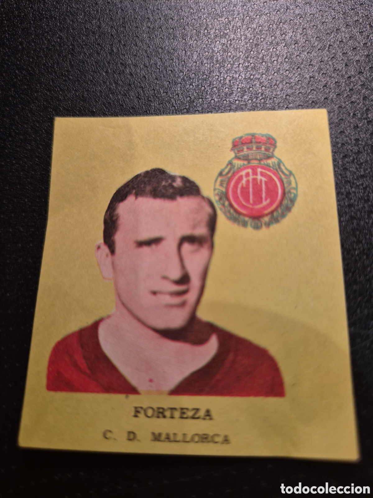 Football Stickers: FORTEZA C D MALLORCA FUTBOL 1963 DISGRA FHER