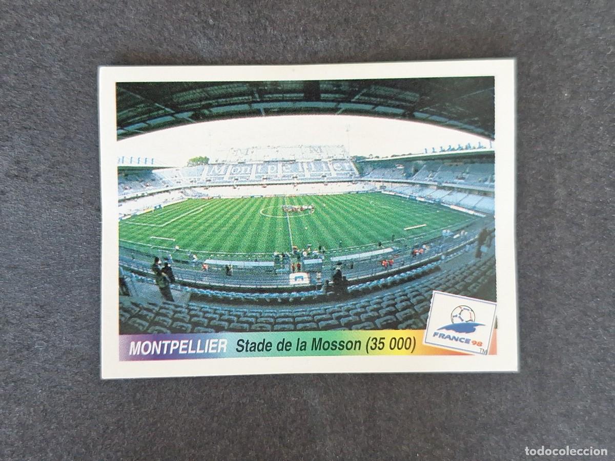 Football Stickers: L1 ESTADIO ESTADIO DE LA MOSSON 10 MUNDIAL FRANCIA 98 1998 PANINI NUNCA PEGADO SIN PEGAR