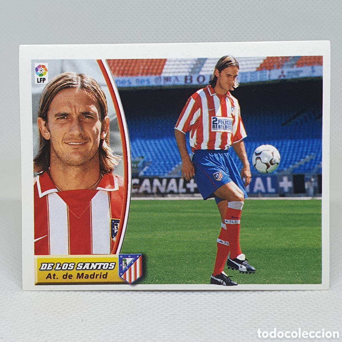 Football Stickers: ⚽️ CROMO DE FUTBOL COLOCA DE LOS SANTOS ATLETICO DE MADRID LIGA 2003-2004 ESTAMPAS EDICIONES ESTE