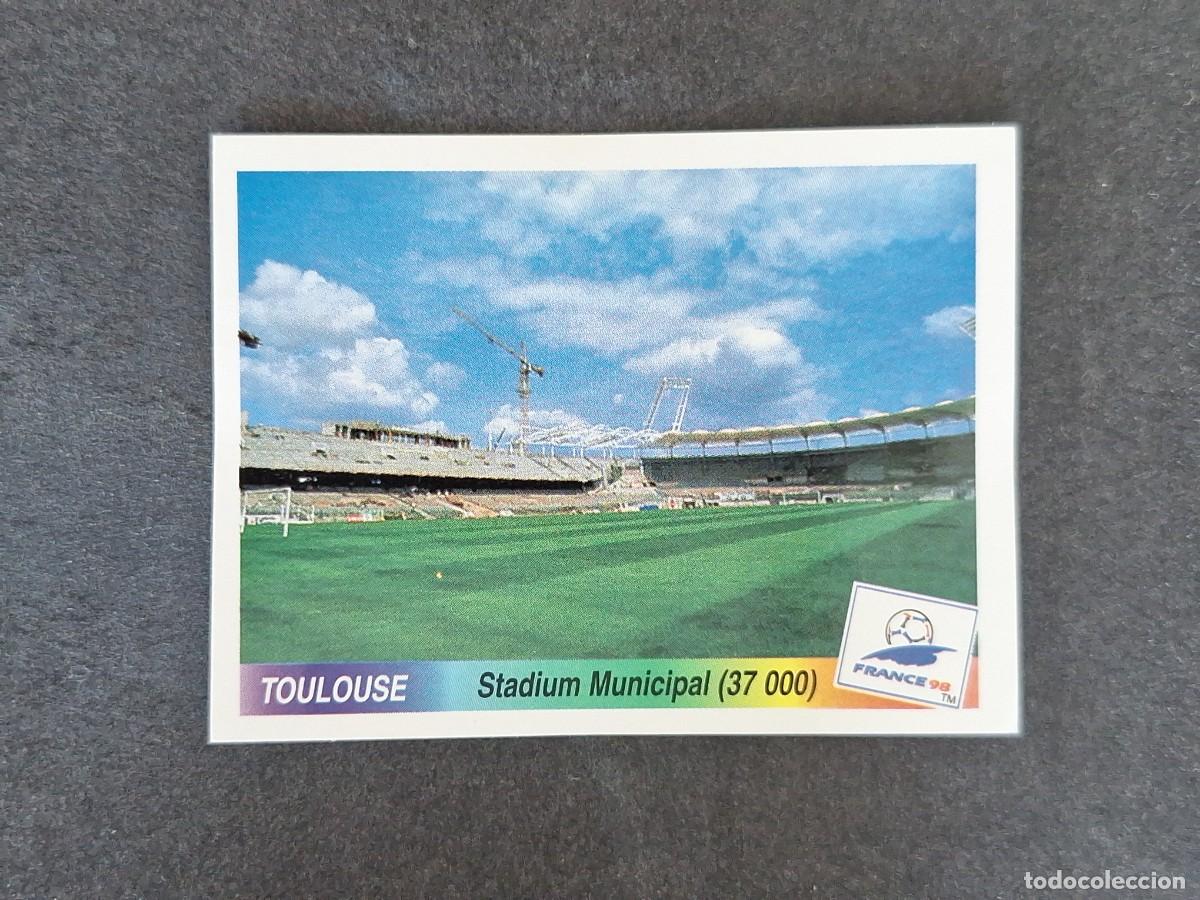 Football Stickers: L1 ESTADIO ESTADIO MUNICIPAL 11 MUNDIAL FRANCIA 98 1998 PANINI NUNCA PEGADO SIN PEGAR
