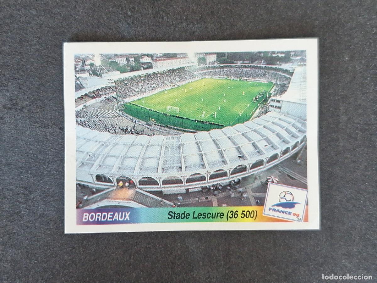 Football Stickers: L1 ESTADIO ESTADIO LESCURE 12 MUNDIAL FRANCIA 98 1998 PANINI NUNCA PEGADO SIN PEGAR