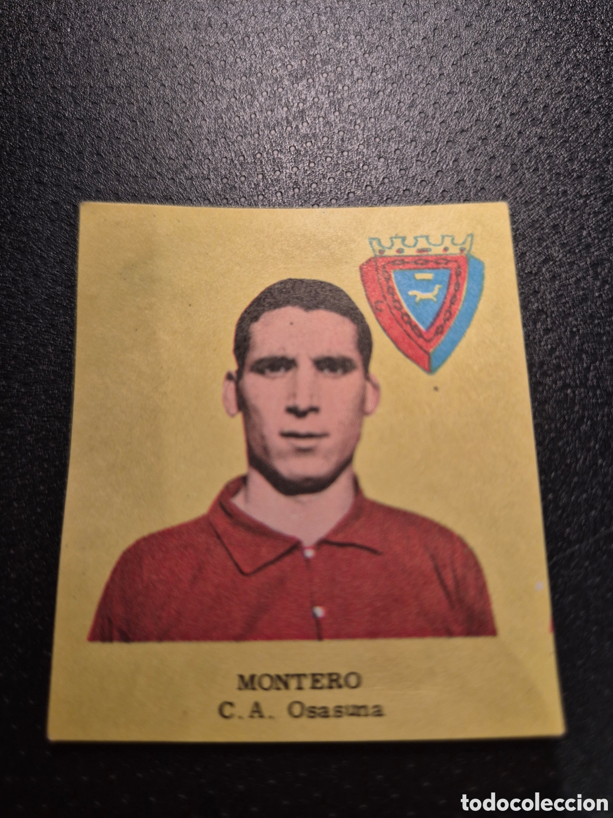 Cartes &agrave; collectionner de Football: MONTERO C A OSASUNA FUTBOL 1963 DISGRA FHER