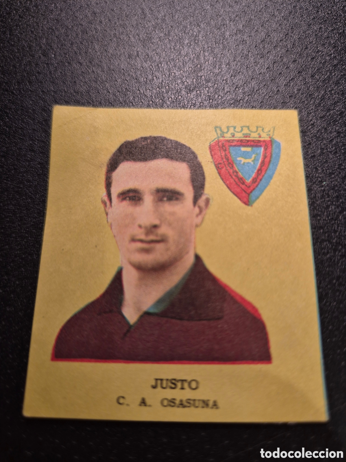Cartes &agrave; collectionner de Football: JUSTO C A OSASUNA FUTBOL 1963 DISGRA FHER