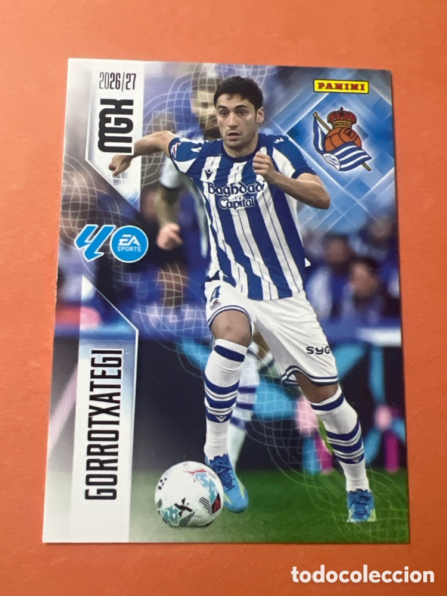 Cartes &agrave; collectionner de Football: C281. 315 GORROTXATEGI REAL SOCIEDAD CROMOS MEGACRACKS MGK LIGA FUTBOL PANINI 2026 2027 26 27