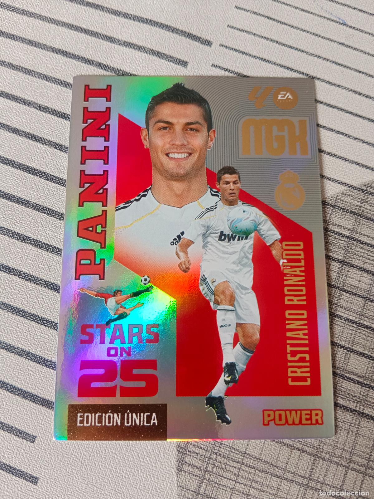 Figurine di Calcio: 2026 2027 26 27 MEGACRACKS SERIE STARS ON 25 POWER 442P 442 P CRISTIANO RONALDO REAL MADRID NUEVA