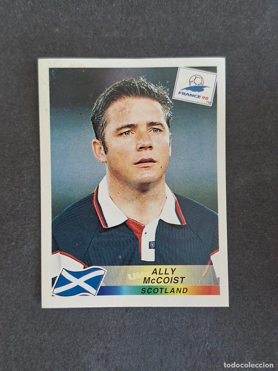 Cromos de f&uacute;tbol: L1 ALLY McCOIST SELECCION ESCOCIA 45 MUNDIAL FRANCIA 98 1998 PANINI NUNCA PEGADO SIN PEGAR