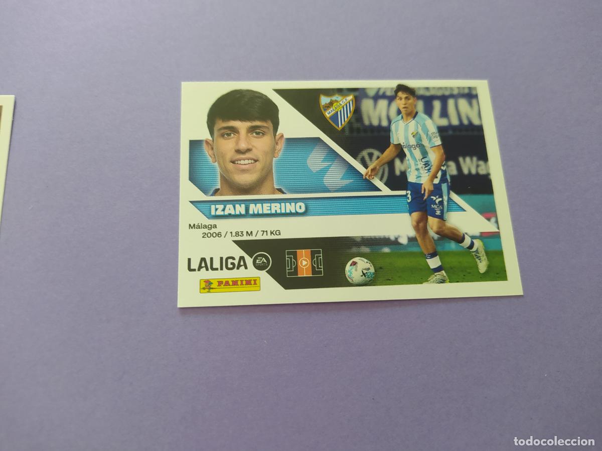 Cromos de f&uacute;tbol: LIGA ESTE 2026 2027 26 27 NUEVO - MALAGA N&ordm; 11 IZAN MERINO
