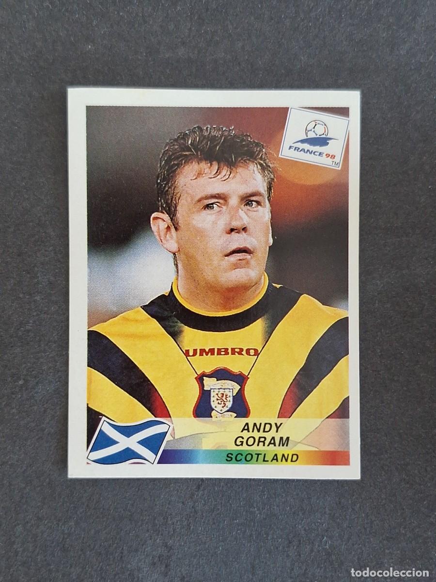 Figurine di Calcio: L1 ANDY GORAM SELECCION ESCOCIA 49 MUNDIAL FRANCIA 98 1998 PANINI NUNCA PEGADO SIN PEGAR