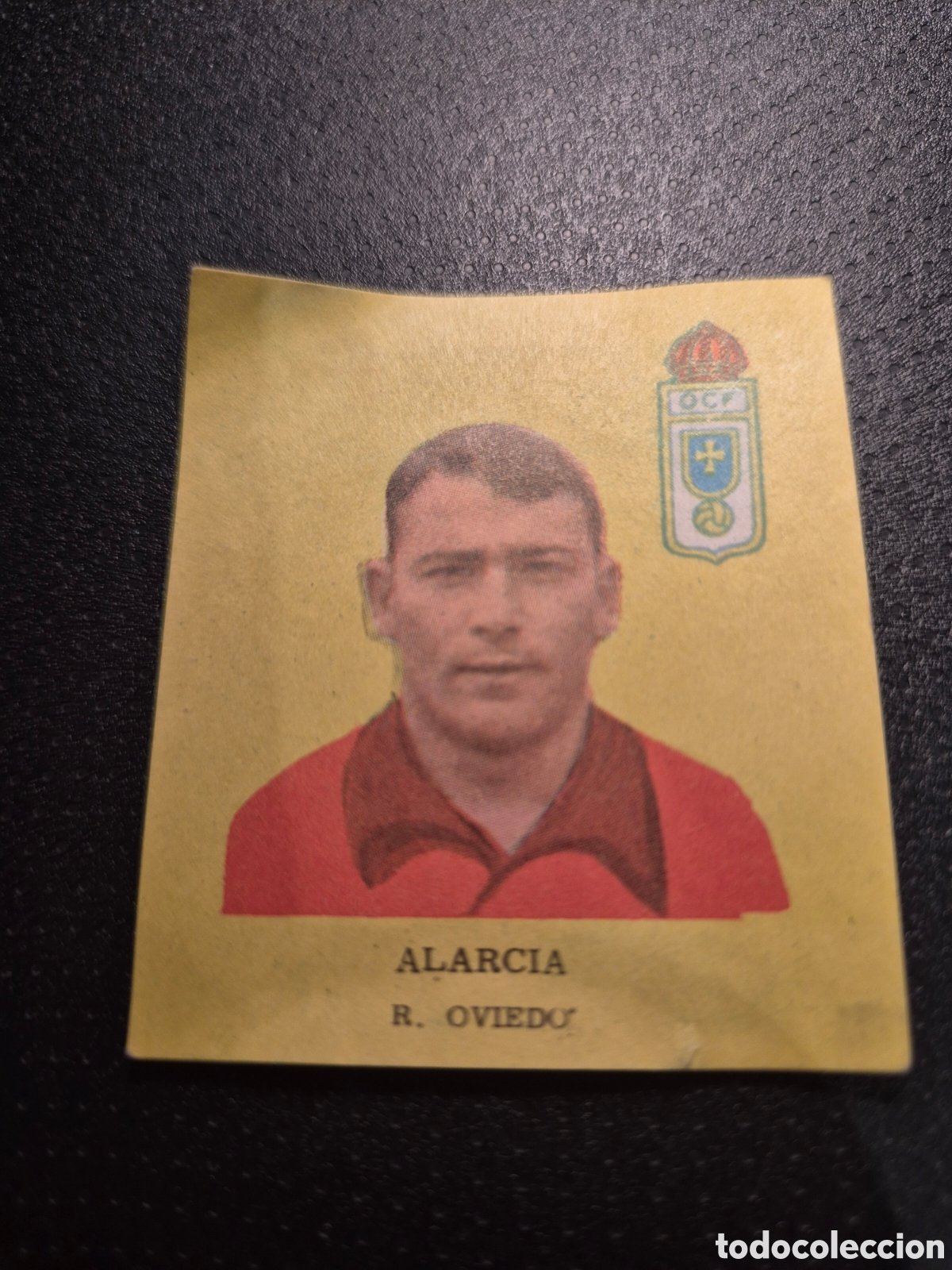 Figurine di Calcio: ALARCIA R OVIEDO FUTBOL 1963 DISGRA FHER