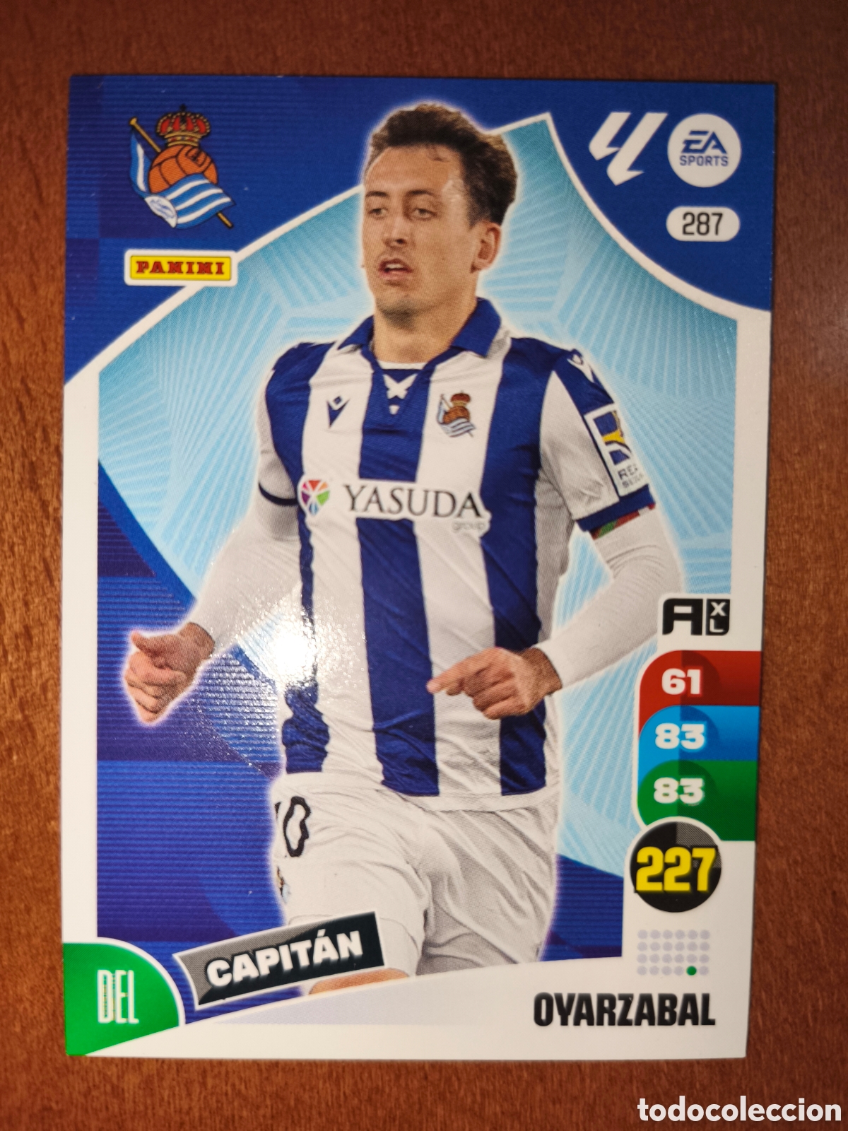 Cromos de f&uacute;tbol: Oyarzabal n&deg;287 Adrenalyn XL 24/25 Real Sociedad