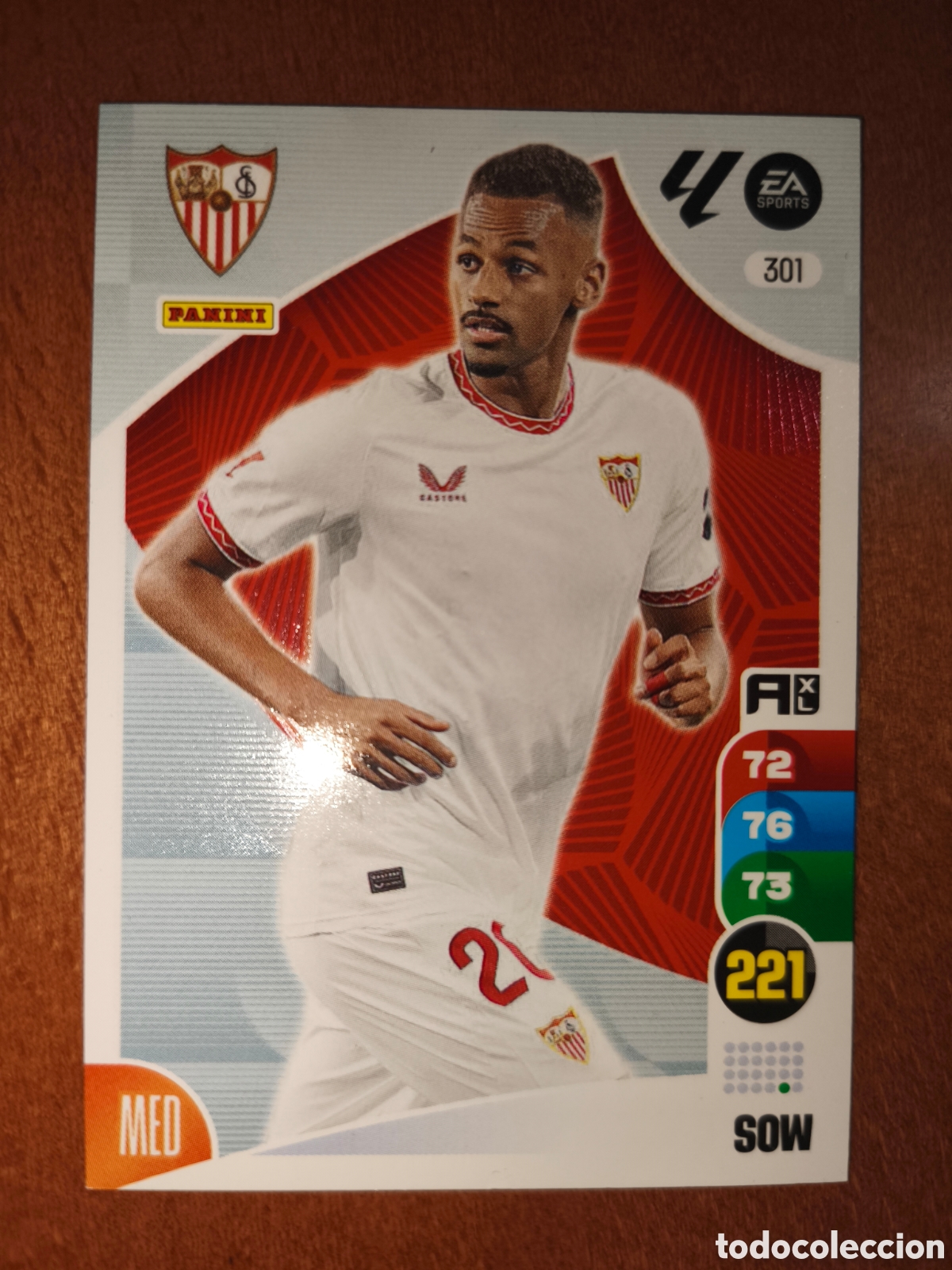 Football Stickers: Sow n&deg;301 Adrenalyn XL 24/25 Sevilla