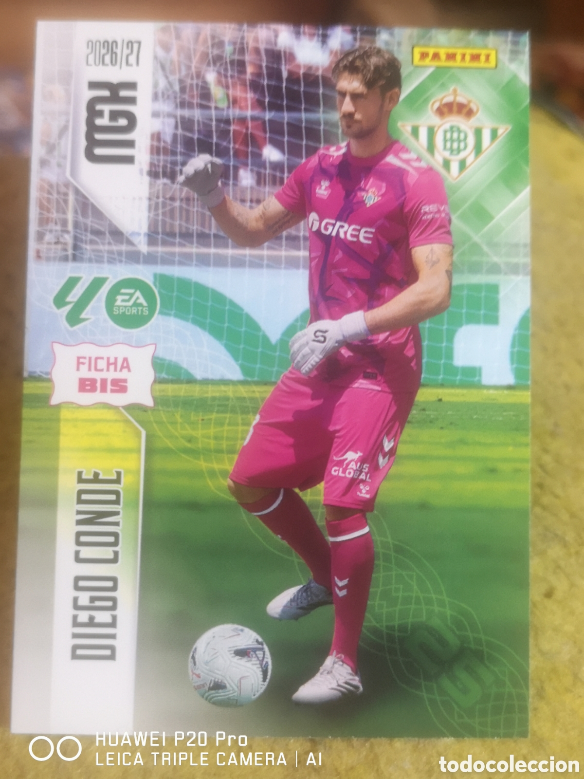 Cromos de f&uacute;tbol: MEGACRACKS 2026 2027 2026 27 DIEGO CONDE 93 BIS - REAL BETIS