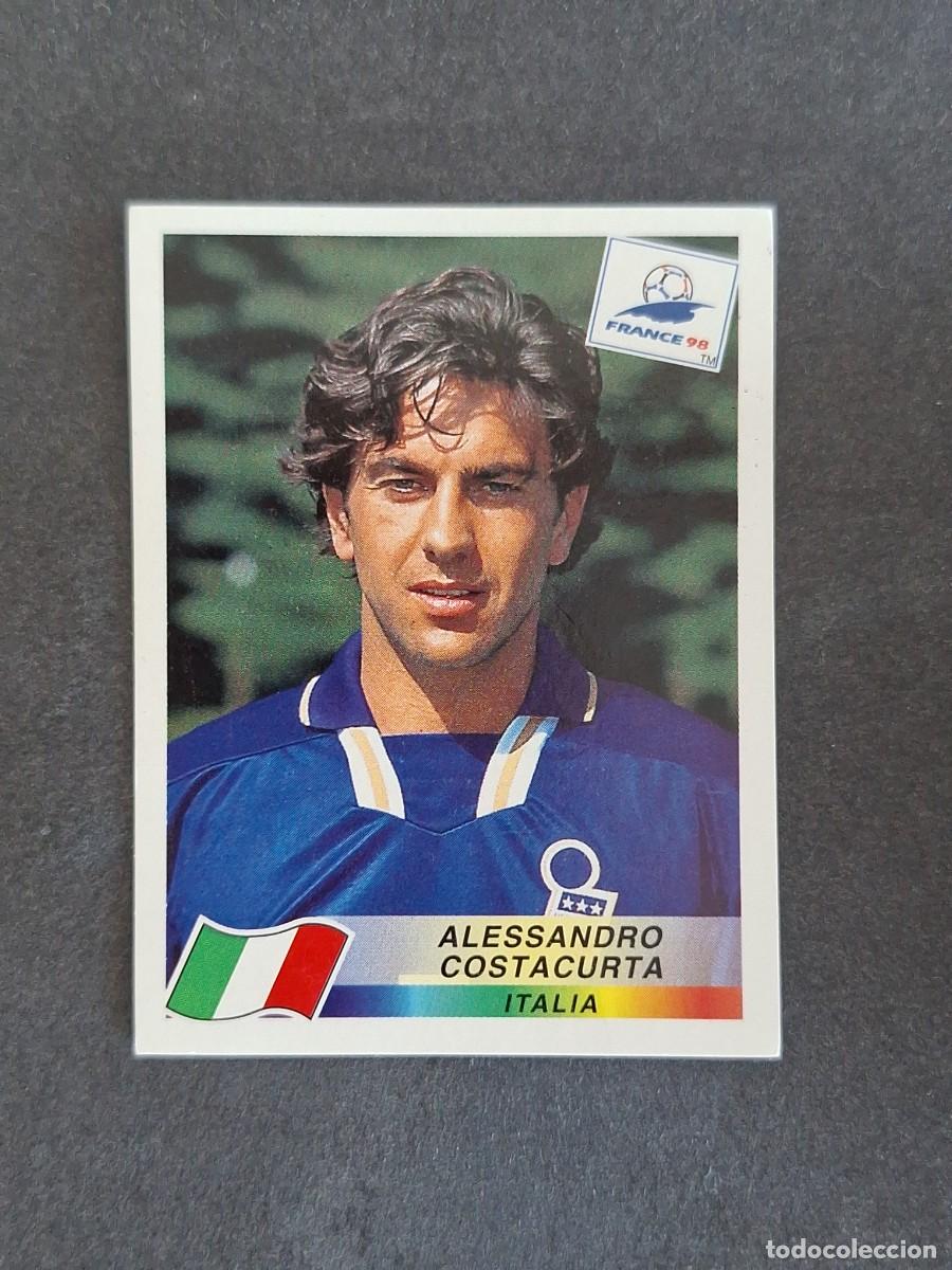 Fu&szlig;ball-Sticker: L1 ALESSANDRO COSTACURTA SELECCION ITALIA 91 MUNDIAL FRANCIA 98 1998 PANINI NUNCA PEGADO SIN PEGAR