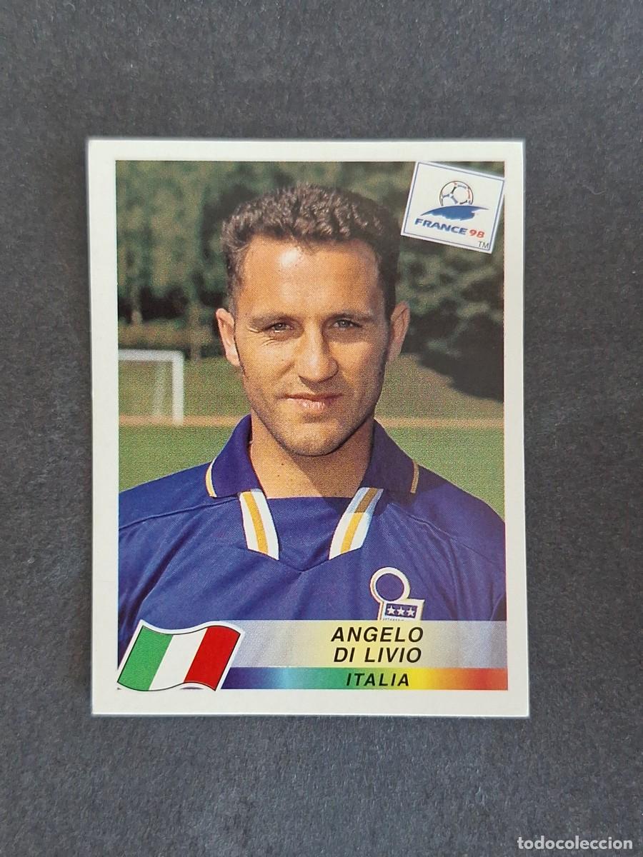 Cromos de f&uacute;tbol: L1 ANGELO DI LIVIO SELECCION ITALIA 93 MUNDIAL FRANCIA 98 1998 PANINI NUNCA PEGADO SIN PEGAR