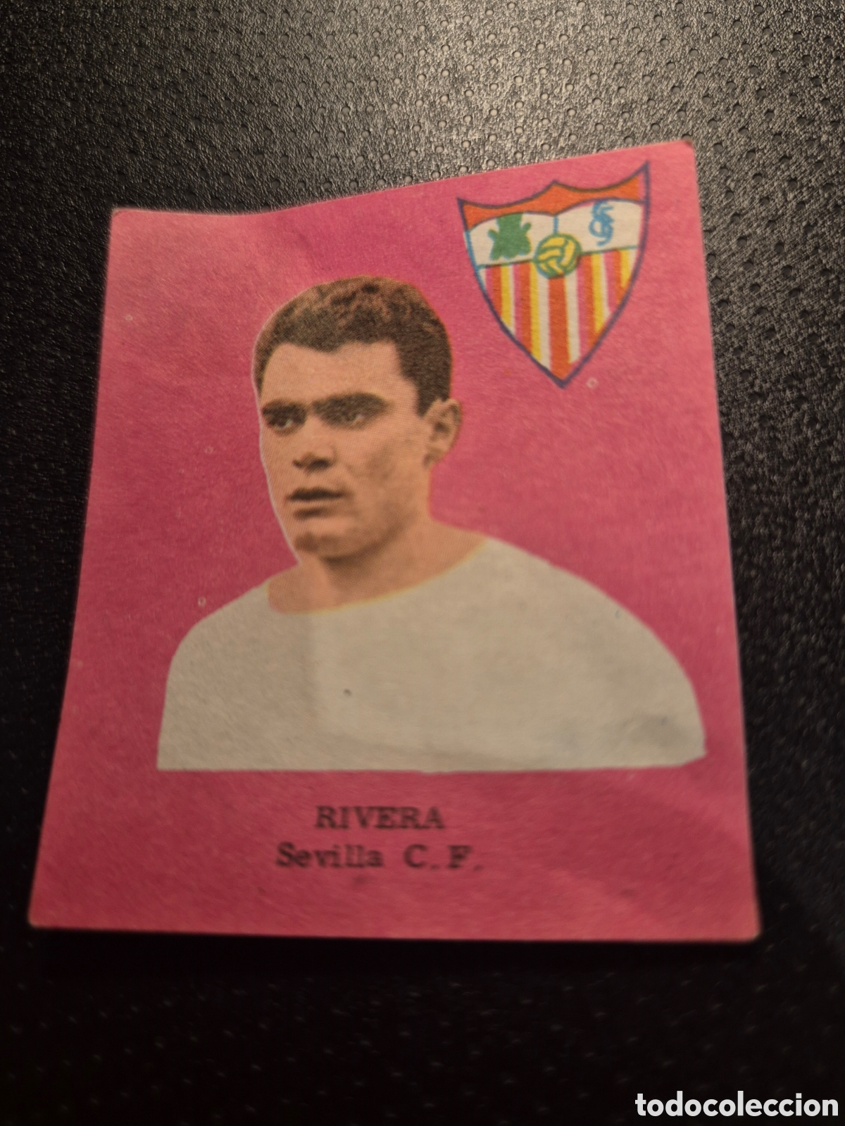 Cromos de f&uacute;tbol: RIVERA SEVILLA C FFUTBOL 1963 DISGRA FHER