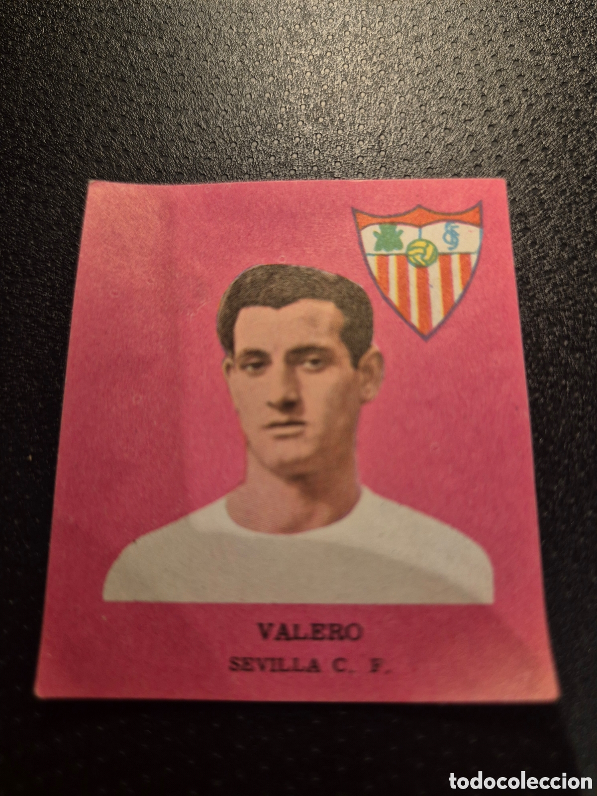 Cromos de f&uacute;tbol: VALERO SEVILLA C FFUTBOL 1963 DISGRA FHER