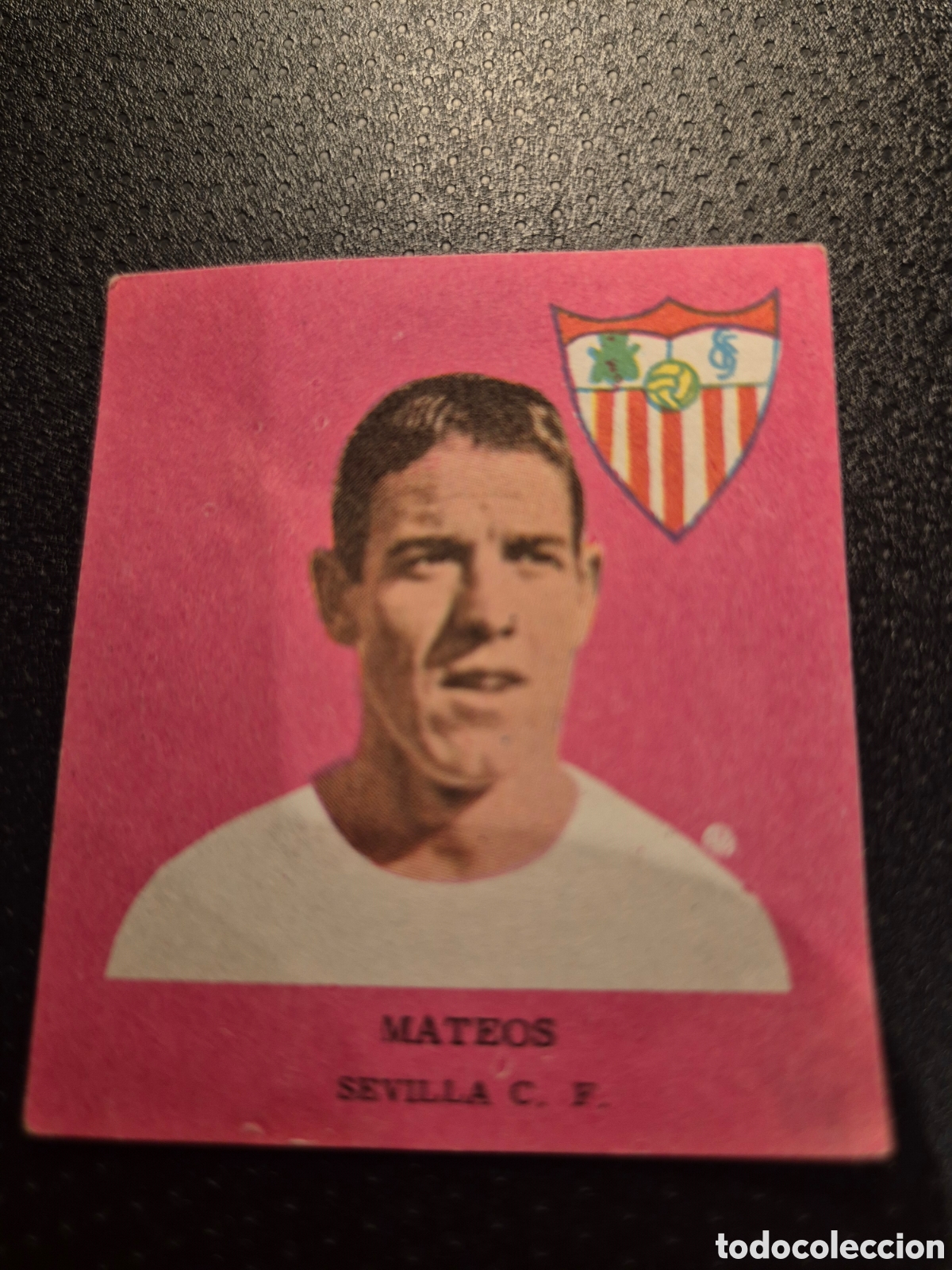 Cromos de f&uacute;tbol: MATEOS SEVILLA C FFUTBOL 1963 DISGRA FHER
