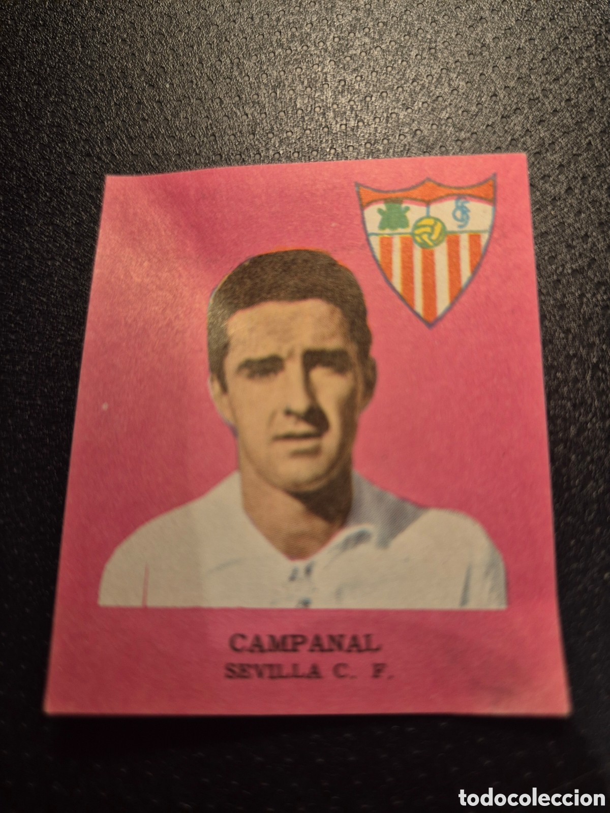 Fu&szlig;ball-Sticker: CAMPANAL SEVILLA C F FUTBOL 1963 DISGRA FHER