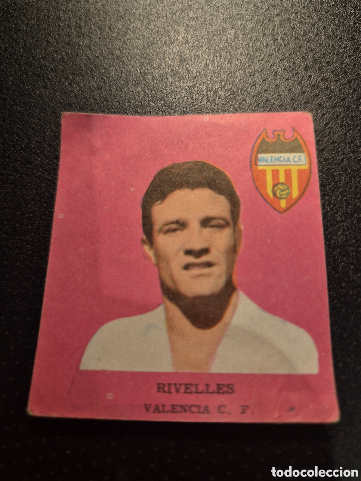 Fu&szlig;ball-Sticker: RIVELLES VALENCIA C F FUTBOL 1963 DISGRA FHER